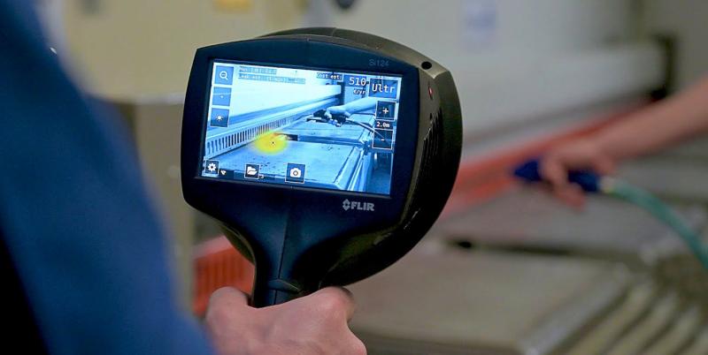 Lækagesøgning af trykluft og andre gasarter