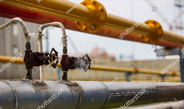 Lækagesøgning ved rørledninger eller ventiler