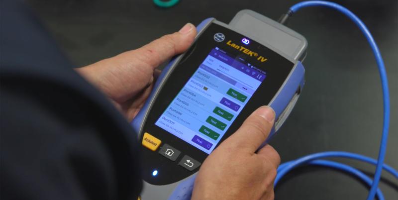 Kabeltest og certificering