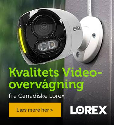 Kvalitets Videoovervågning fra Canadiske Lorex