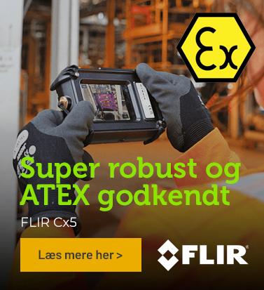 FLIR Cx5 termisk kamera Super robust og ATEX godkendt