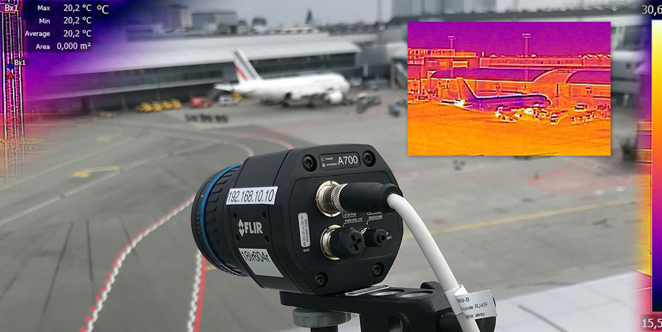 Fastmonterede termiske kameraer til automation og procesanlæg