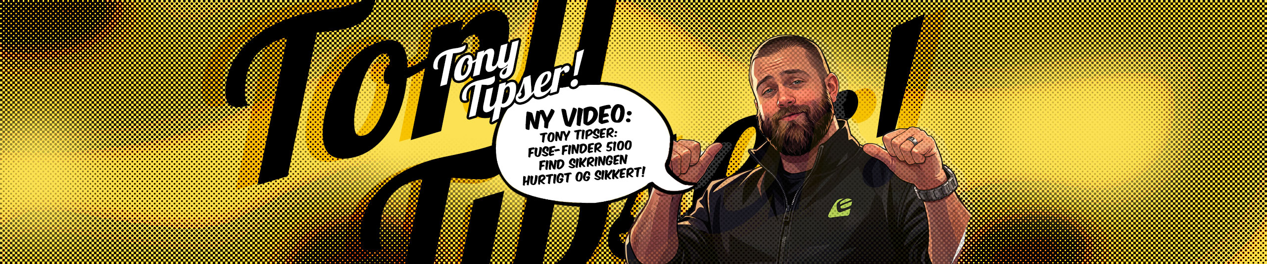 Tony Tipser:  Fuse-finder 5100  – Find sikringen hurtigt og sikkert!