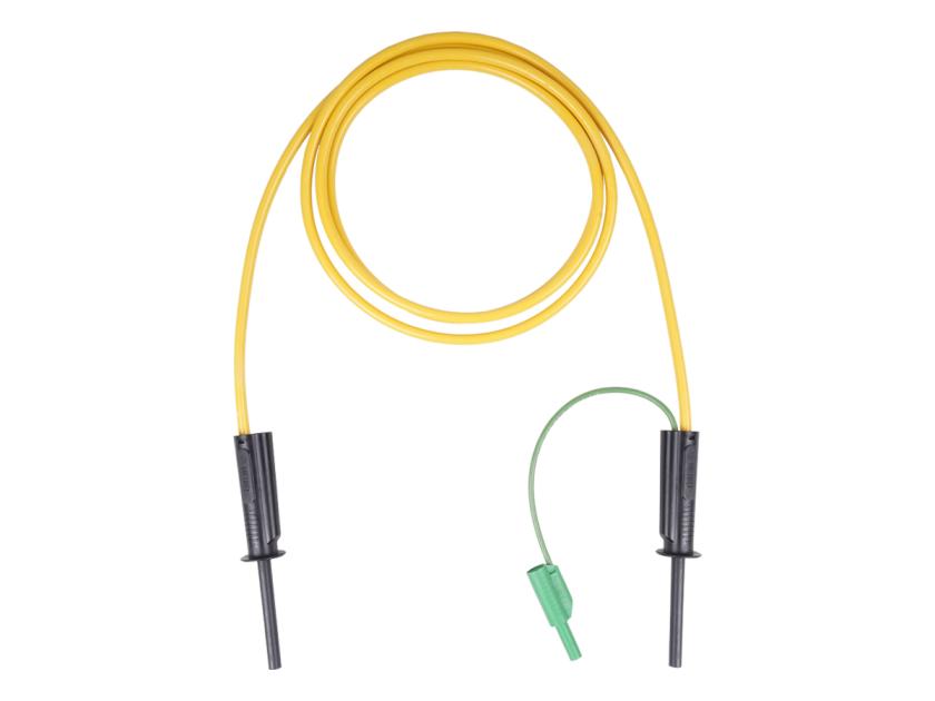 Metrel A1808 HV-testledning, sort, 2 m