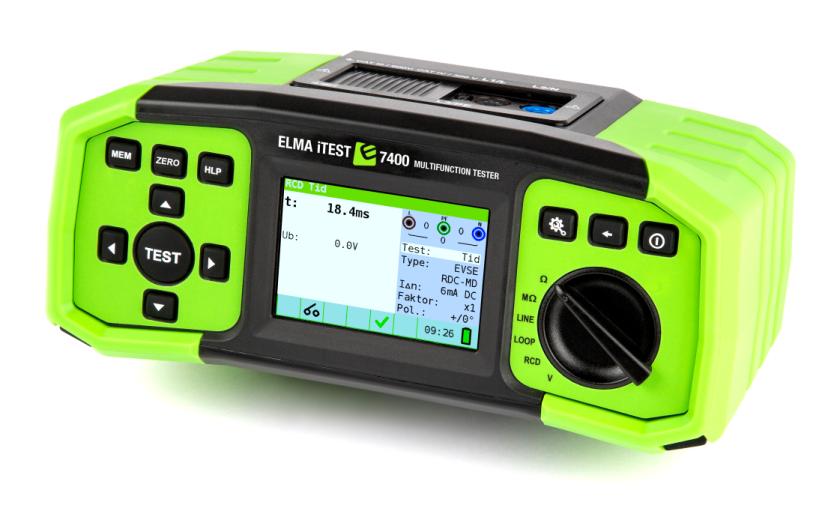 Elma iTest 7400 Installationstester