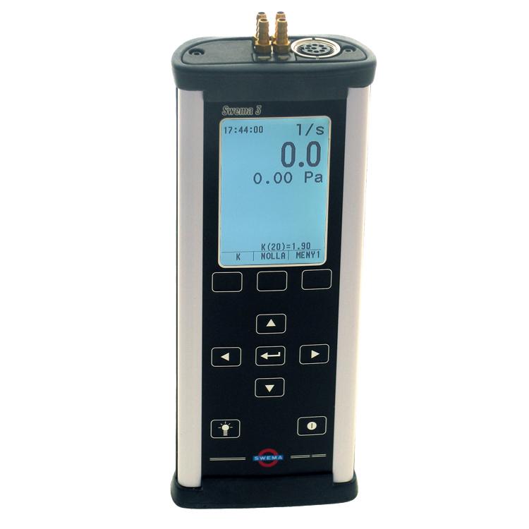 Swema 3 LH 2x differenstryk, temp. og atm. tryk