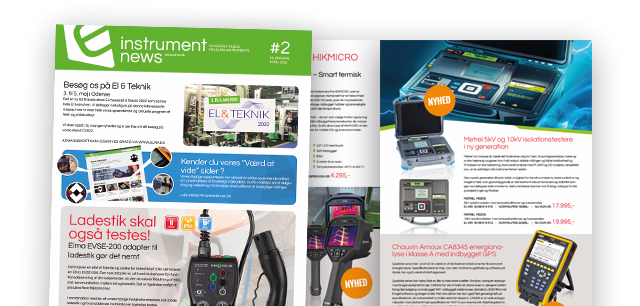 Måleinstrumenter og måleudstyr fra Elma Instruments