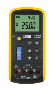 CA 1631 Proces kalibrator 0-20Vdc/0-24mAdc