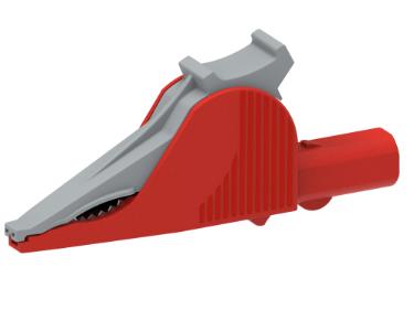 Krokodillenæb - 5066, ø32mm kæbe, Rød