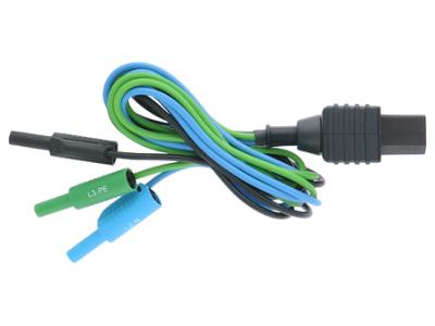 Universalkabel blå, grøn, sort ledning  A1011, 3x1,5m