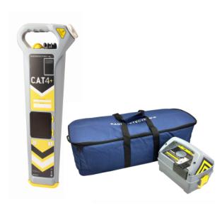 Radiodetection CAT4+ & Genny sæt i taske m 230V filter