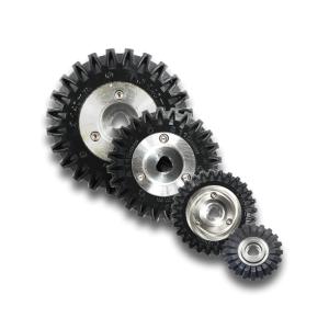 CRP90 RUBBER WHEEL OPTIONS (SET OF 4) - for 150-200mm pipes